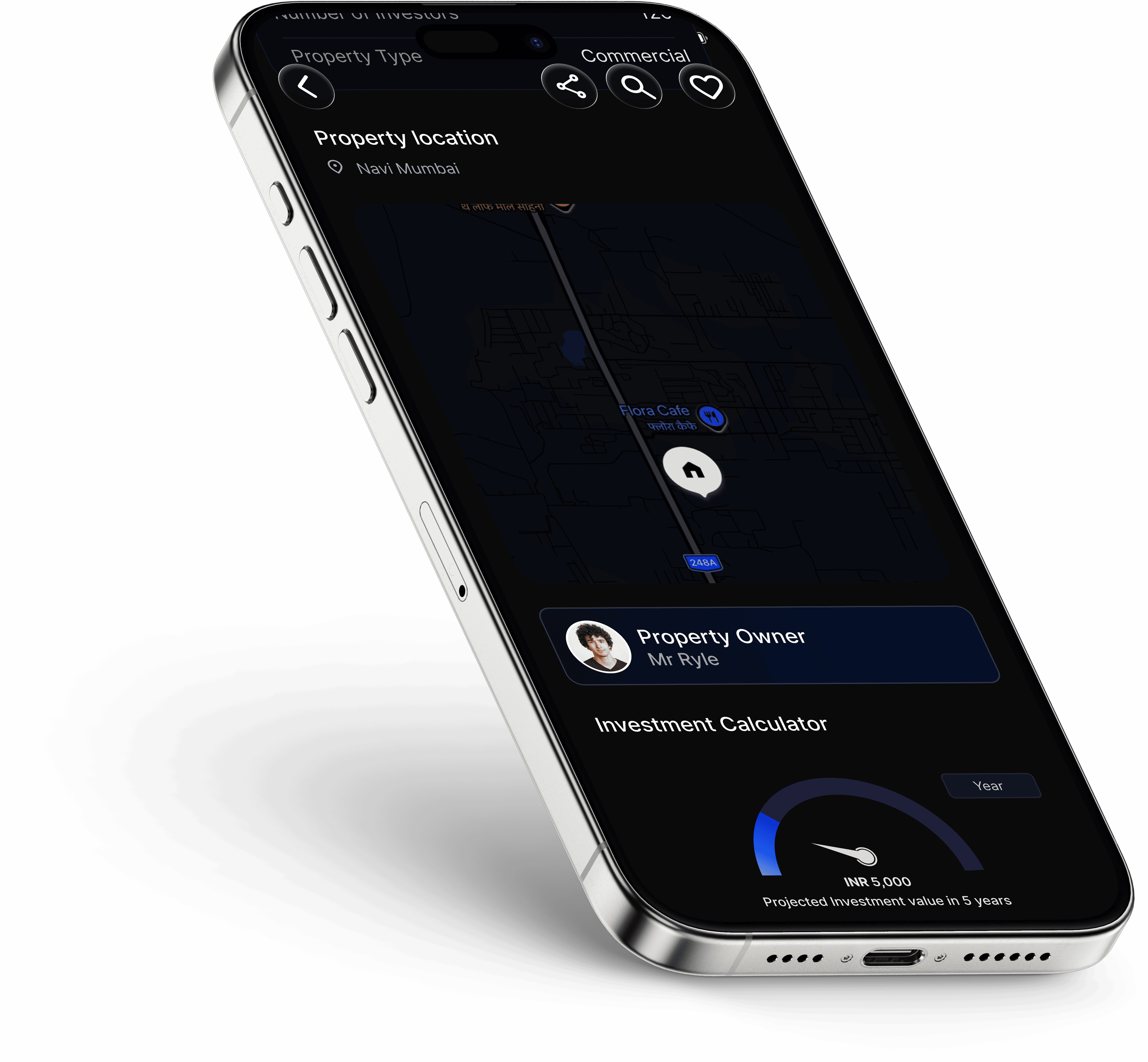 Lirion app mockup step 4