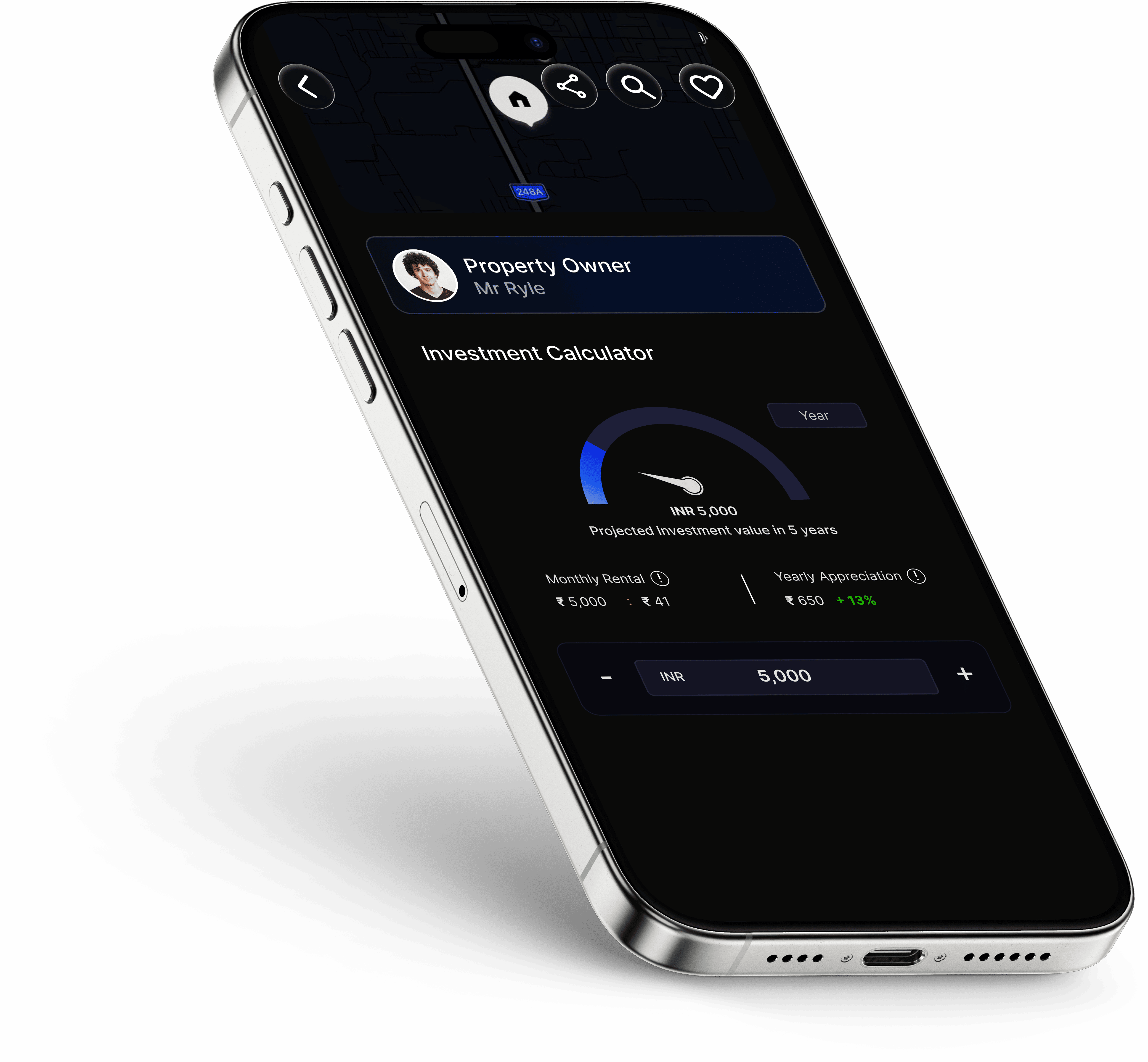 Lirion app mockup step 5